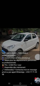 Location de voiture tout neuf, disponible maintenant