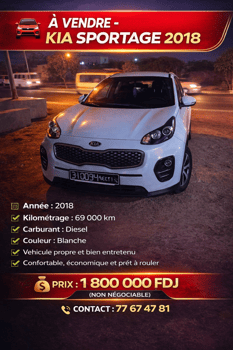 Kia Sportage 2018 en excellent état