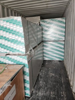 Panneau Gypsum board 1200x2400 mm épaisseur 12 mm