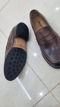 Chaussures Homme RUDY\'S Paris - Noir & Marron, Taille 6 (38EU), Neuves