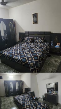 Ensemble de meubles complet, deco, tapis, rideaux etc... en excellent état à vendre