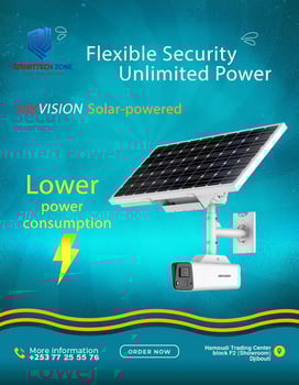 Caméra de surveillance Hikvision solaire – Solution de sécurité autonome