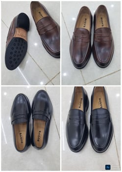 Chaussures Homme RUDY\'S Paris - Noir & Marron, Taille 6 (38EU), Neuves