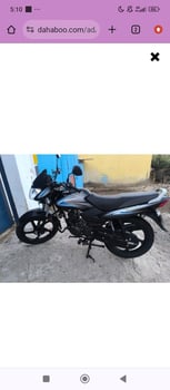 Moto TVS 100, comme neuf, seulement 3700 km