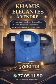Khamis neuves à vendre – Très bonne qualité