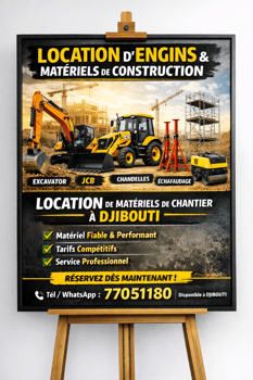 Engins et matériels de construction et terrassement à louer