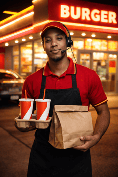Agent de Service Soir pour Restaurant/Fast-Food