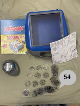 Table à dessin transparente pour enfant