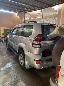 Toyota Land Cruiser Prado 2008, diesel, système 4x4, tout terrain
