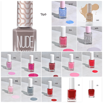 Vernis Pastel de qualité, arrivage Eid