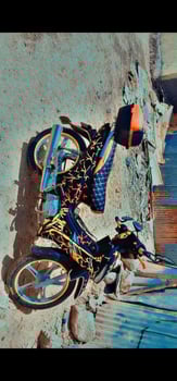 Moto Chonging 110c bien entretenu à prix abordable