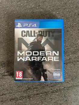 Call of Duty Modern Warfare (PS4) - Bon état, Boîte + CD inclus