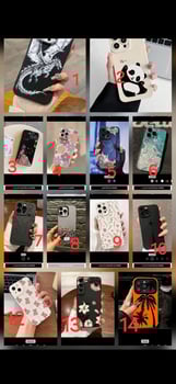 Coques stylées pour iPhone, Redmi, Samsung