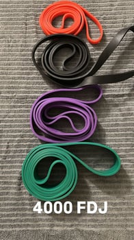 Élastiques sport pour échauffement et traction