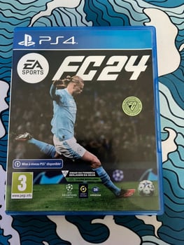 Jeu vidéo FC 24 pour PS4, excellent état, prix négociable