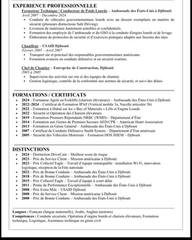 Formateur certifié et expérimenté en conduite d\'engins et poids lourds