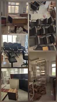 Meubles de bureau d\'occasion à prix négociable