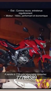 Moto Sekee neuf à vendre