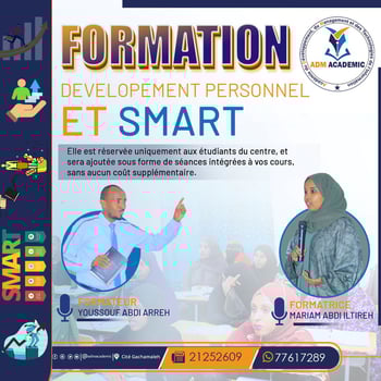 Formation en Développement Personnel & Méthode SMART chez ADM ACADEMIC