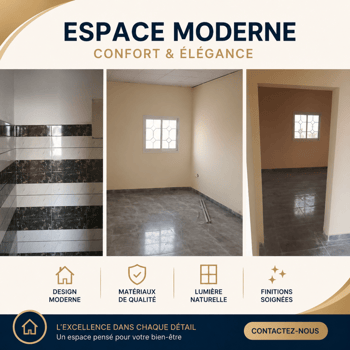 Appartements et Studios modernes à louer à Gabode 4