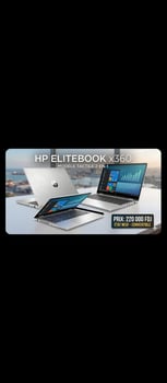 HP EliteBook x360 - PC Tablette Tactile 2-en-1, Core i5, État Comme Neuf