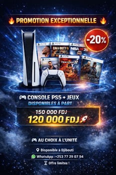 Console PS5 en excellent état, fonctionne parfaitement