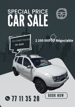 Renault Duster 19 600 km, excellent état, prix négociable