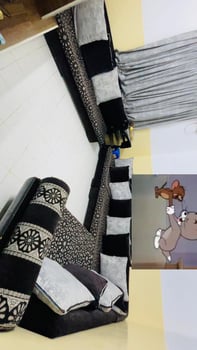 Salon moderne à vendre, excellent état, prix négociable