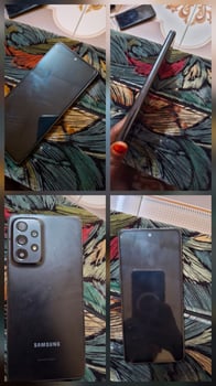 Samsung Galaxy A53 5G, 128 Go / 8 Go RAM, noir, mise à jour OK