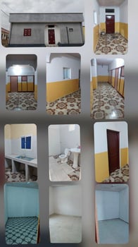 Maison F4 neuve avec eau et électricité à louer à Dogley