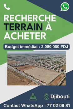Recherche terrain à vendre avec budget immédiat