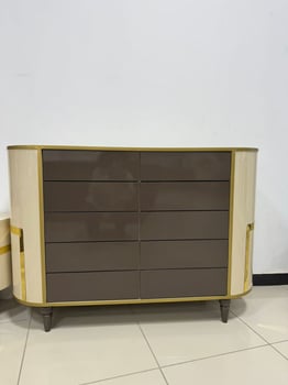 Commode moderne 8 tiroirs design élégant
