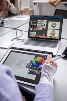 Design graphique élégant et impression professionnelle sur mesure
