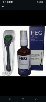 Sérum FEG Plus pour croissance rapide des cheveux et barbe