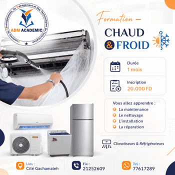 Formation technicien en climatisation et réfrigération pratique