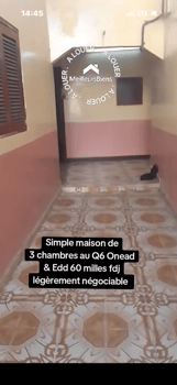 Maison F3 à louer proche place Boncoin avec eau et électricité