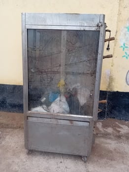 Rôtissoire à poulet professionnelle en acier inoxydable