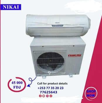 Climatiseur Nikai 1 CV neuf avec accessoires complets
