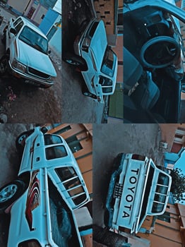 Toyota ancienne modèle bien entretenue et propre