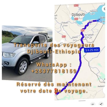 Location 4x4 climatisé avec chauffeur professionnel en Éthiopie