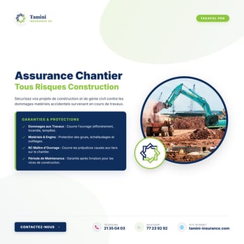 Assurance Chantier Takaful – Tamini Insurance