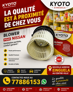 Blower de ventilation haute performance pour Nissan compatible