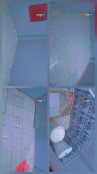 Chambre spacieuse avec toilette à Maka Moukaram, quartier calme