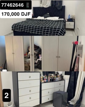 Ensemble chambre 6 pièces en très bon état