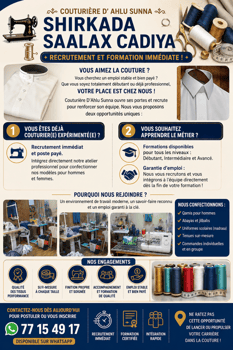 Offre d\'emploi et formation professionnelle disponible