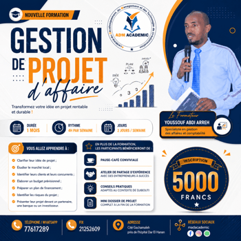 Formation pratique en gestion de projet d’affaire