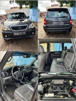 Hyundai Terracan 4x4 diesel manuelle, moteur neuf, robuste