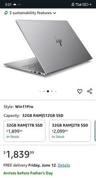 Ordinateur portable HP gaming performant Windows 11
