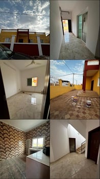 Maison 2 pièces avec terrasse et cour sécurisée à Nadjad