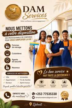 Professionnels qualifiés pour services à domicile et entreprises